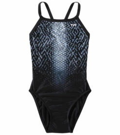 TYR Girls' Odyssey Diamondfit One Piece Swimsuit