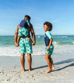 Men's Toucan Talk Swim Trunks 7 Men's Toucan Talk Swim Trunks -TYR Sales 6747465220264 blue 3a