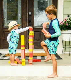 Boys' Toucan Talk Volley Swim Trunk (Toddler, Little Kid, Big Kid) 8 Boys' Toucan Talk Volley Swim Trunk (Toddler, Little Kid, Big Kid) -TYR Sales 6747579351208 blue 3a