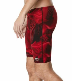 Speedo Men's Fusion Vibe Jammer Swimsuit -TYR Sales 6799979839656 speedored 2a