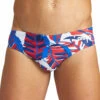 Arena Men's Tropicals Brief Swimsuit -TYR Sales 6813962731688 navyredmulti 1a