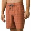 Prana Metric E-Waist 19" Swim Trunks