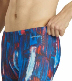 HydroLast Artsy Jammer Swimsuit -TYR Sales 6938338197672 redwhiteblue 9a