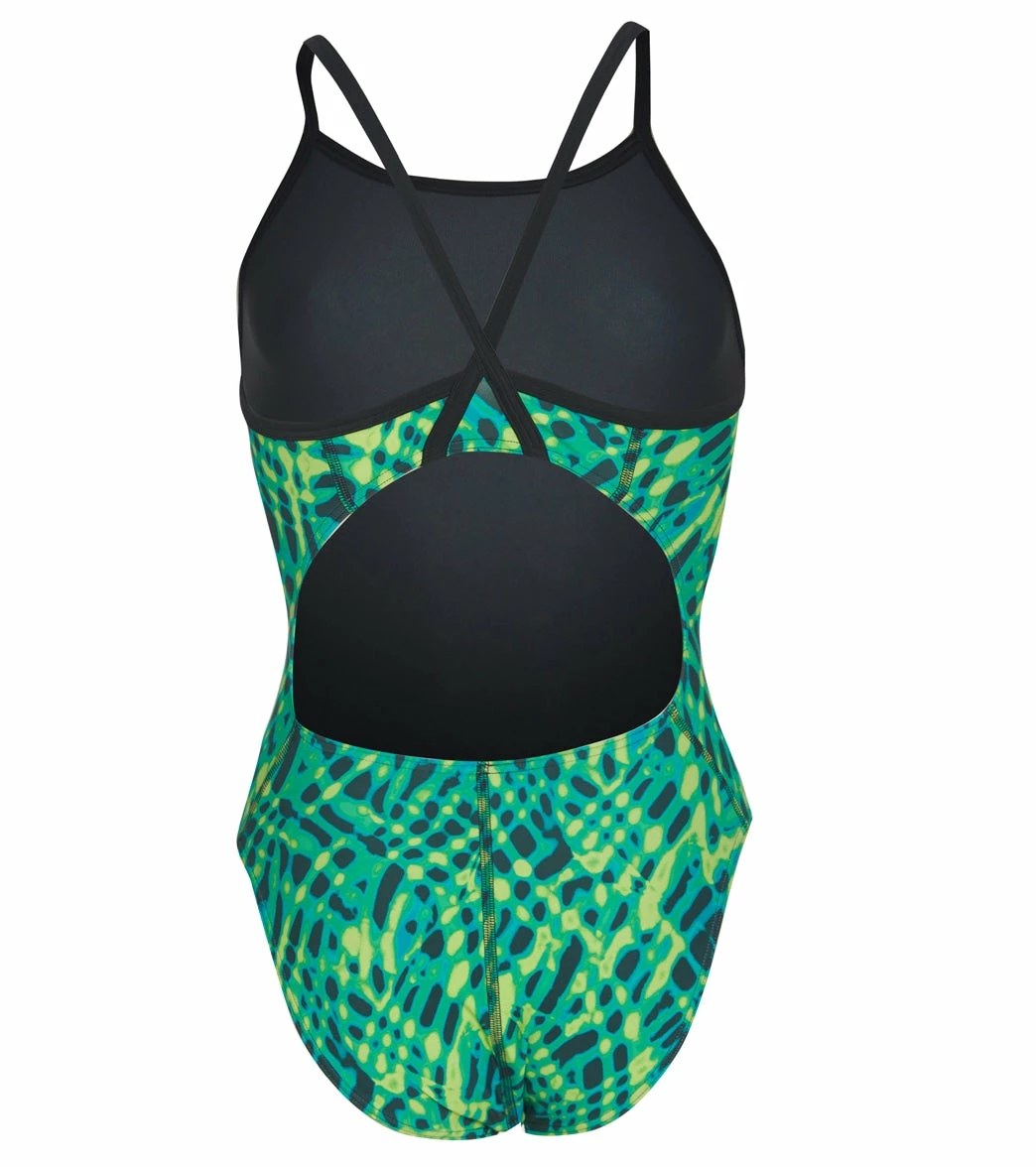 Serene Thin Strap One Piece Swimsuit Youth (22-28) 4 Serene Thin Strap One Piece Swimsuit Youth (22-28) - Image 2
