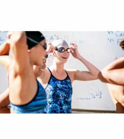 Cogent Thin Strap One Piece Swimsuit -TYR Sales 6942386847912 red 7a