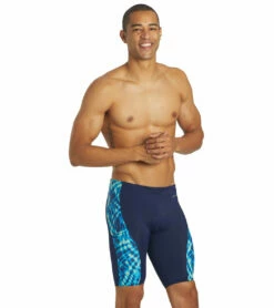 Serene Splice Jammer Swimsuit -TYR Sales 6942411980968 blue 4a