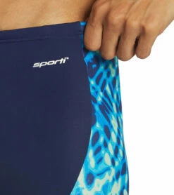 Serene Splice Jammer Swimsuit -TYR Sales 6942411980968 blue 9a