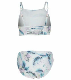 Girls' Kaori Two Piece Bikini Set (Big Kid) -TYR Sales 6948327063720 white 2a