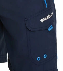 Speedo Active Men's 20'' Marina Sport Swim Trunks -TYR Sales 7008193937576 peacoatpalaceblue 5a