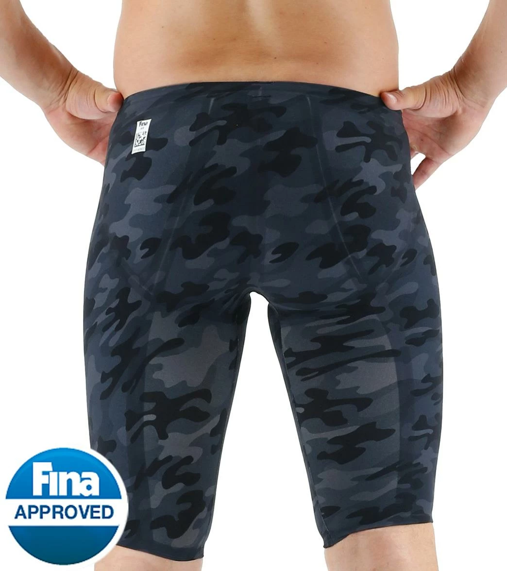 TYR Men's Venzo Camo Highwaist Jammer Tech Suit Swimsuit 5 TYR Men's Venzo Camo Highwaist Jammer Tech Suit Swimsuit - Image 3