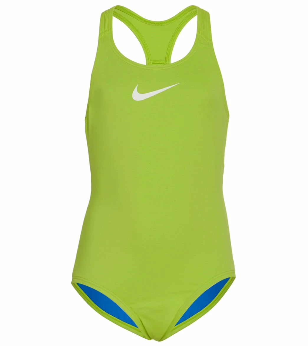 Nike Girls' Essential Racerback One Piece Swimsuit (Big Kid) 3 Nike Girls' Essential Racerback One Piece Swimsuit (Big Kid)