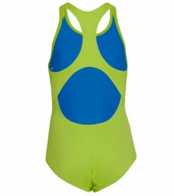 Nike Girls' Essential Racerback One Piece Swimsuit (Big Kid) 5 Nike Girls' Essential Racerback One Piece Swimsuit (Big Kid) -TYR Sales 7033729220776 atomicgreen 2a