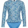 Girls' Flora Long Sleeve Rashguard Set (Big Kid)