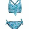 Girls' Graffiti Heart Bralette Two Piece Set (Big Kid) 2 Girls' Graffiti Heart Bralette Two Piece Set (Big Kid) -TYR Sales 7070852972712 blu 1a