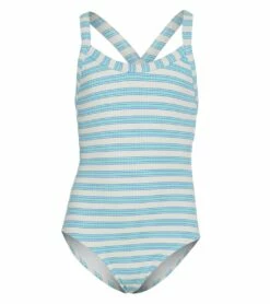 Girls' Horizon Line One Piece Swimsuit (Big Kid)