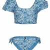 Girls' Flora Two Piece Set (Big Kid) -TYR Sales 7070853988520 blu 1a