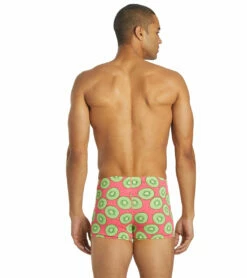 HydroLast Love Kiwi Square Leg Swimsuit -TYR Sales 7074759966888 berry 3a