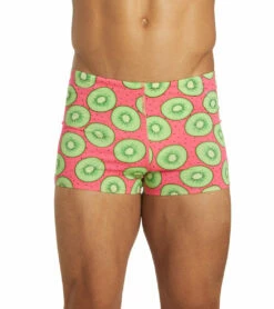 HydroLast Love Kiwi Square Leg Swimsuit -TYR Sales 7074759966888 berry 5a