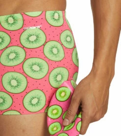 HydroLast Love Kiwi Square Leg Swimsuit -TYR Sales 7074759966888 berry 9a