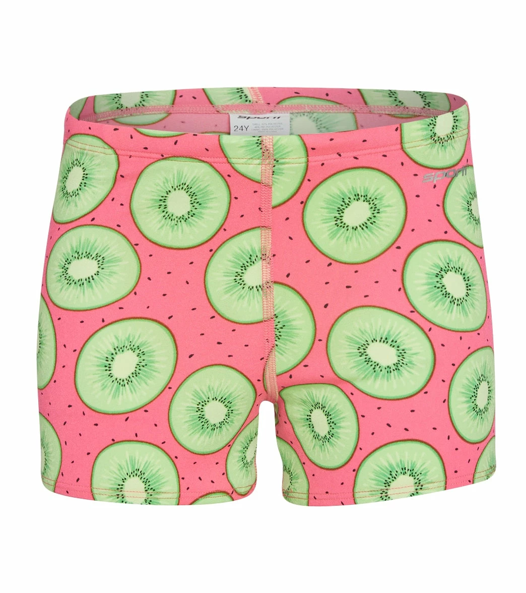 HydroLast Love Kiwi Square Leg Swimsuit Youth (22-28) 4 HydroLast Love Kiwi Square Leg Swimsuit Youth (22-28) - Image 2