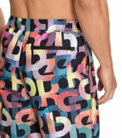 Reebok Men's On Da Block 9" Swim Trunks -TYR Sales 7167534071976 multi 4a