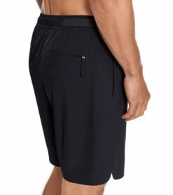Reebok Men's Solid Black 8" Swim Short 12 Reebok Men's Solid Black 8" Swim Short -TYR Sales 7167535022248 black 5a
