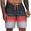 Under Armour Men's Gradient Tie Dye Stripe E-Board Short -TYR Sales 7183568535720 black 1a