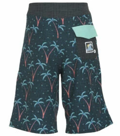 Boys' Oasis Boardshort (Little Kid, Big Kid) 7 Boys' Oasis Boardshort (Little Kid, Big Kid) -TYR Sales 7223829299368 black 3a