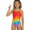 Sporti X Tyler Wallach Limited Edition Studio Drip Thin Strap One Piece Swimsuit Youth (22-28) 2 Sporti X Tyler Wallach Limited Edition Studio Drip Thin Strap One Piece Swimsuit Youth (22-28) -TYR Sales 7243000512680 multi 1a