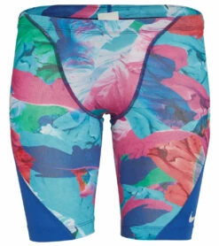 Nike Men's HydraStrong Multiple Print Jammer Swimsuit -TYR Sales 7289360023720 psychicpurple 2a