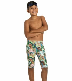Sporti X Mat Chavez Limited Edition Chlorine Machines Jammer Swimsuit Youth (22-28)