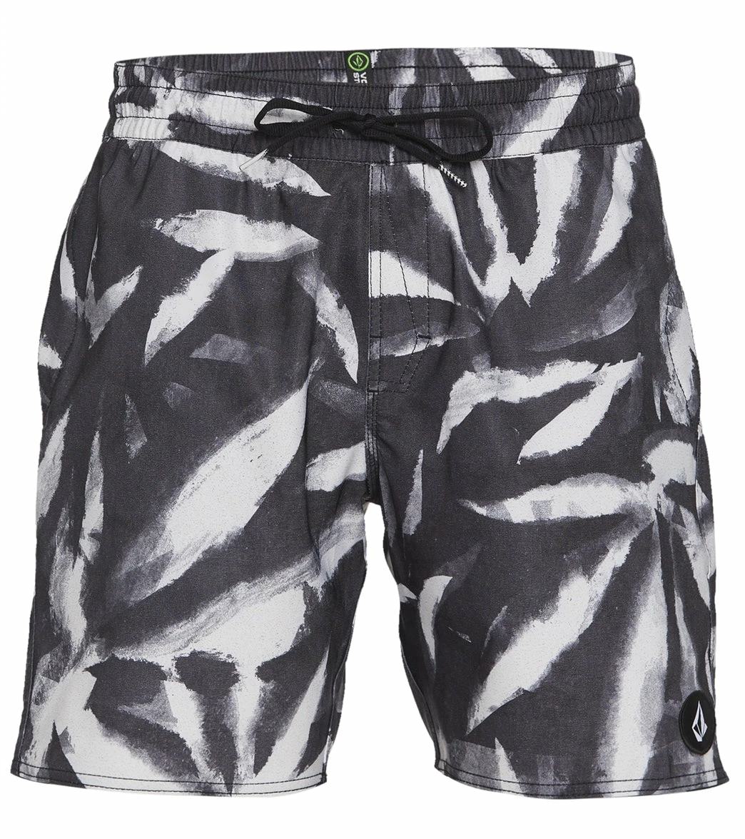 Volcom Men's 17" Echo Leaf Stoney Swim Trunks 3 Volcom Men's 17" Echo Leaf Stoney Swim Trunks