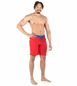 Level Six Men's Breaker 20" Short -TYR Sales 7363716186280 ruby 4a