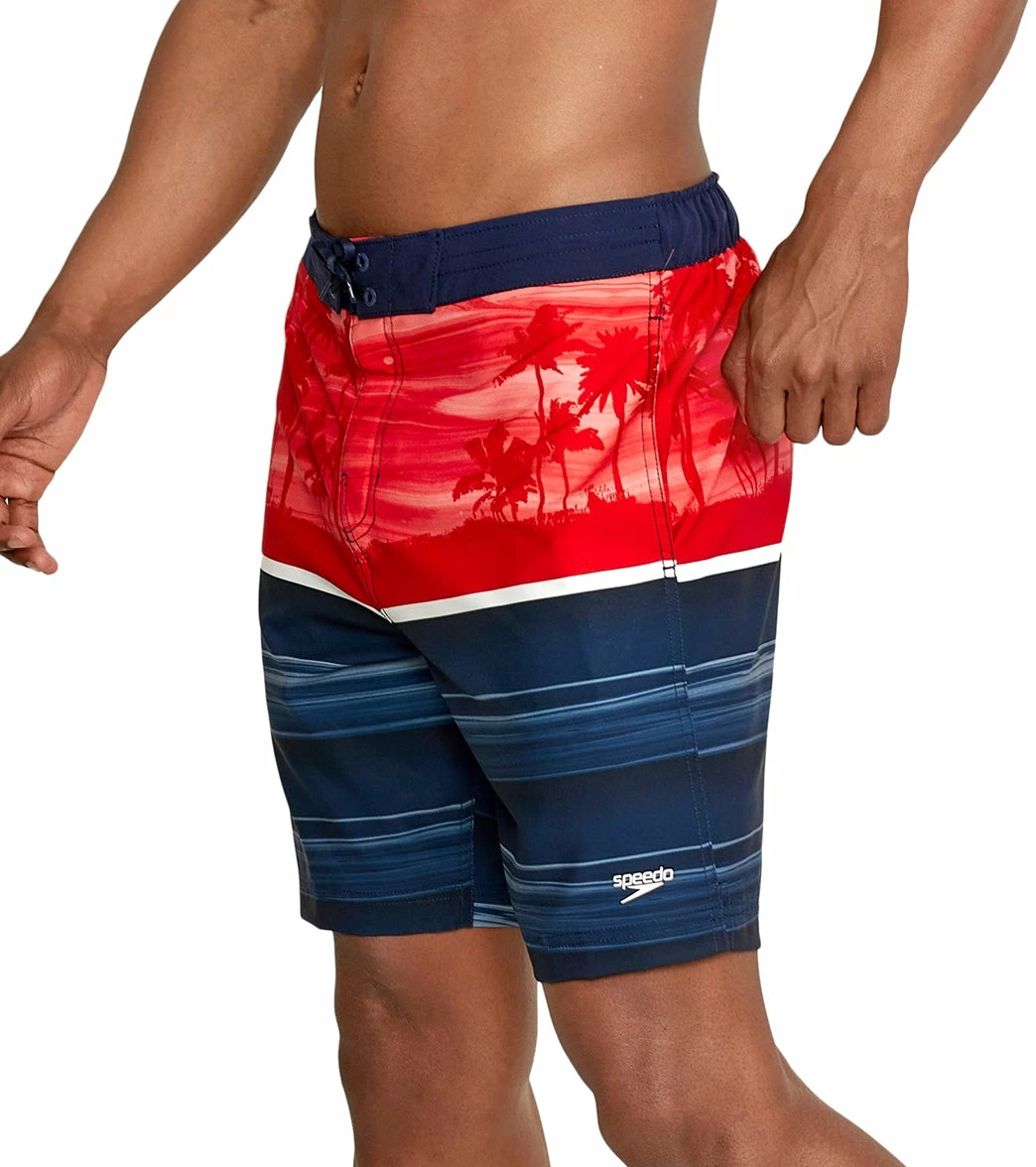 Speedo Men's 18" Oasis Shade Bondi Basin Board Shorts 4 Speedo Men's 18" Oasis Shade Bondi Basin Board Shorts - Image 2