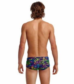 Funky Trunks Men's Love Funky Sidewinder Square Leg Swimsuit -TYR Sales 7394937372840 lovefunky 3a