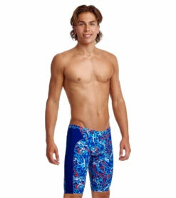 Funky Trunks Men's Mr Squiggle Jammer Swimsuit -TYR Sales 7394939207848 mrsquiggle 2a