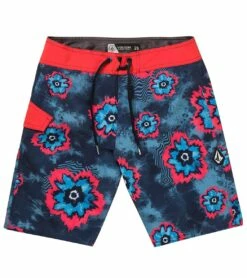 Volcom Boys' July 4th Mod Board Shorts (Big Kid) -TYR Sales 7397863850152 navy 3a