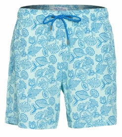 Men's Leafy Floral Swim Trunks