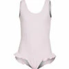 Girls' Pink Gingham Seersucker Delaney UPF 50+ One Piece Swimsuit (Baby, Toddler, Little Kid) -TYR Sales 7408491200680 pinkginghamseersucker 1a