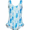 Girls' Seahorse Reef Delaney UPF 50+ Delaney One Piece Swimsuit (Baby, Toddler, Little Kid)