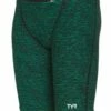 TYR Boys' Lapped Jammer Swimsuit -TYR Sales 7415984816296 green 1a