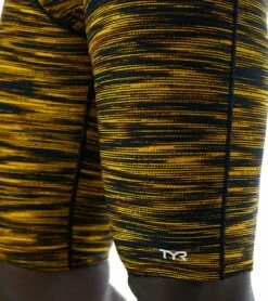 TYR Men's Fizzy Jammer Swimsuit 17 TYR Men's Fizzy Jammer Swimsuit -TYR Sales 7415990091944 blackgold 8a