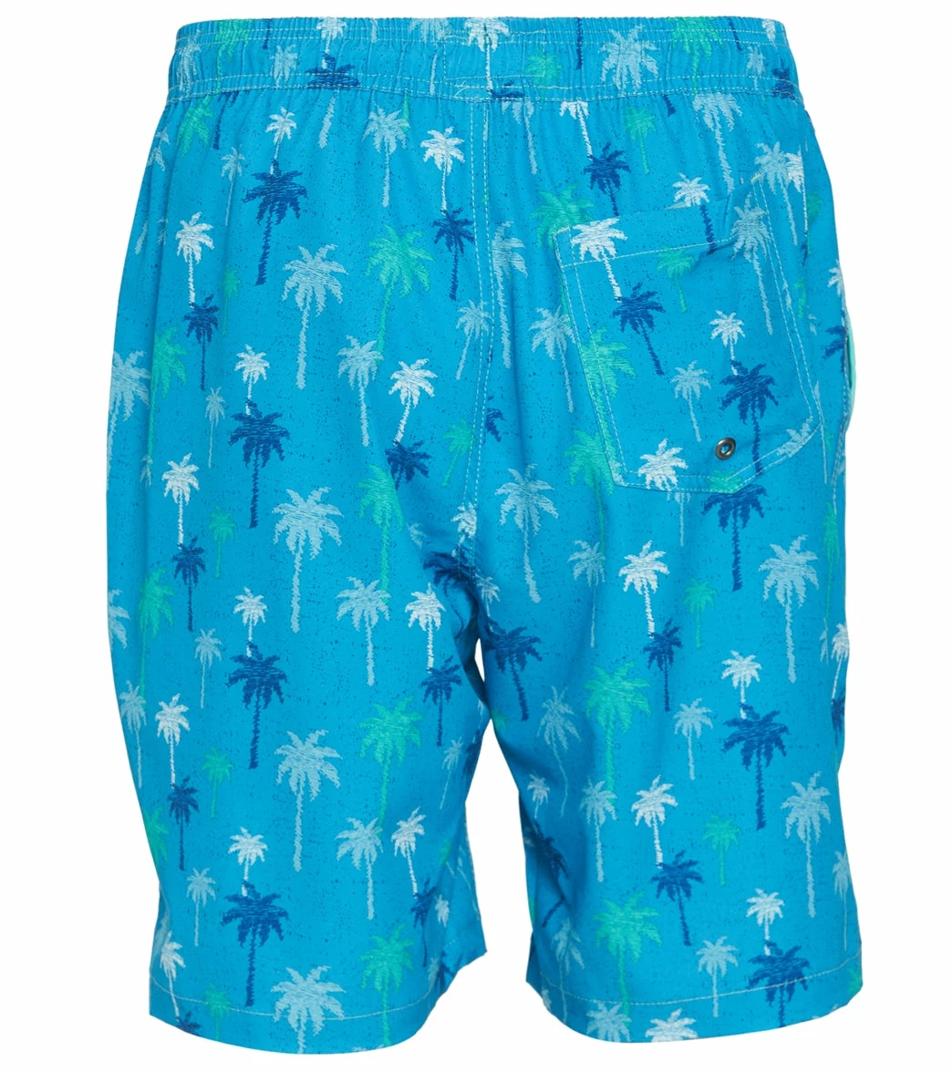 Men's Palm Tree Swim Trunks 4 Men's Palm Tree Swim Trunks - Image 2