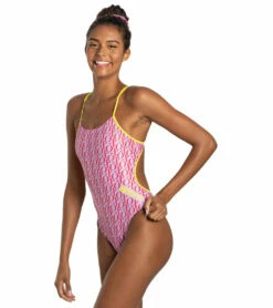 Sporti X Alex & Gretchen Walsh XOXO Tracy Double Strap One Piece Swimsuit 17 Sporti X Alex & Gretchen Walsh XOXO Tracy Double Strap One Piece Swimsuit -TYR Sales 7424673677480 pink 8a