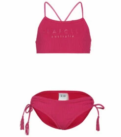 Seafolly Summer Essentials Two Piece Bikini Set (Big Kid)