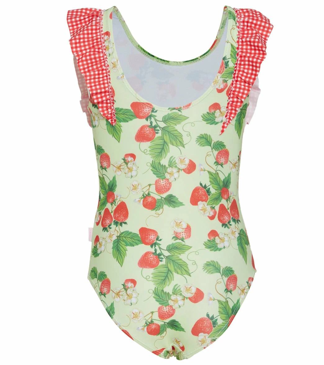 Seafolly Girls' Strawberry Sundae One Piece Swimsuit (Baby, Toddler, Little Kid) 4 Seafolly Girls' Strawberry Sundae One Piece Swimsuit (Baby, Toddler, Little Kid) - Image 2