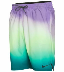 Nike Men's Aurora Borealis 20" Swim Trunks -TYR Sales 7437262749864 washedteal 2a
