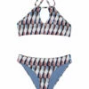 Splendid Girls' Deco High Neck Two Piece Bikini Set (Big Kid) 2 Splendid Girls' Deco High Neck Two Piece Bikini Set (Big Kid) -TYR Sales 7437455098024 multi 1a