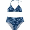Splendid Girls' Double Dutch Reversible Wrap Two Piece Bikini Set (Big Kid)