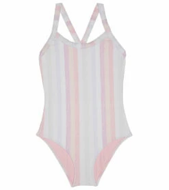 Splendid Girls' Heather Ombre One Piece Swimsuit (Big Kid)